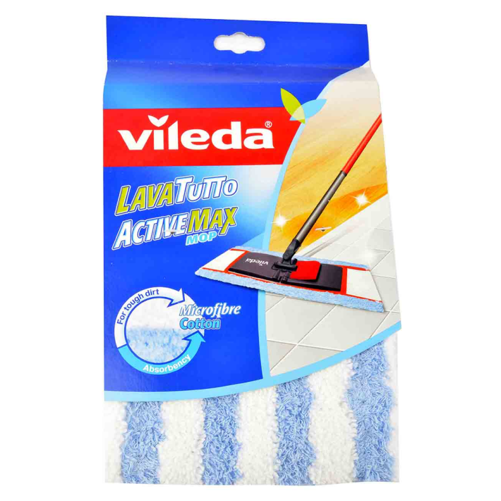 Насадка Vileda active max сменный к плоской швабре