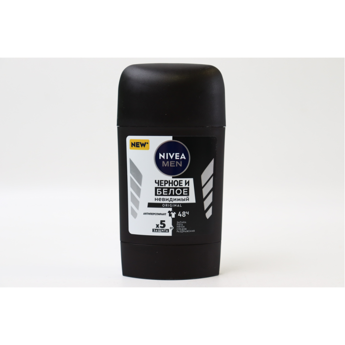 АНТИПЕРСПИРАНТ НЕВИДИМЫЙ ORIGINAL NIVEA MEN ЧЕРН/БЕЛ 50МЛ