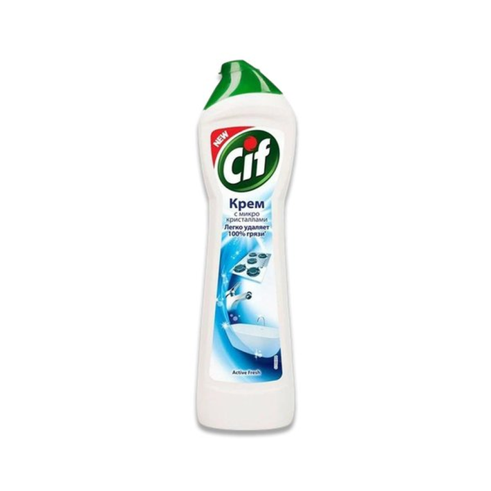 СРЕДСТВО ЧИСТЯЩЕЕ CIF CREAM ACTIVE FR 500MЛ