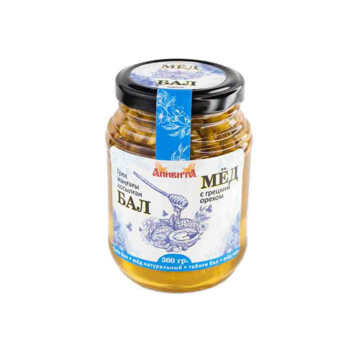 МЕД С ГРЕЦКИМ ОРЕХОМ 360 ГР СТ/Б