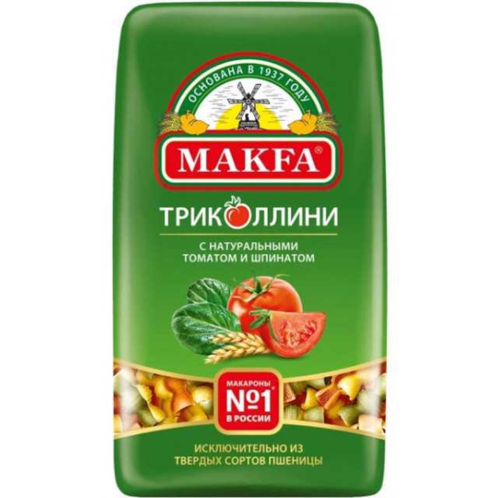 Макароны Makfa триколлини витки 450 г