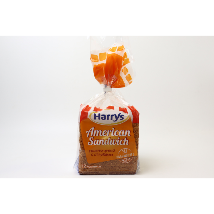 Хлеб сэндвичный Harry`s american sandwich с отрубями 515 г