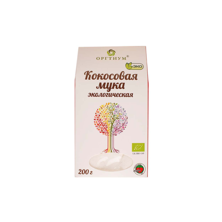 Мука кокосовая Оргтиум эко 200 гр