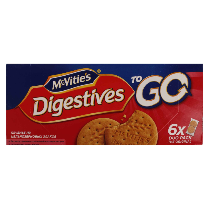 Печенье Mcvitie`s из цельнозерновых злаков 176,4 г
