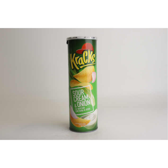 Чипсы Kracks sour cream & onion 160 г