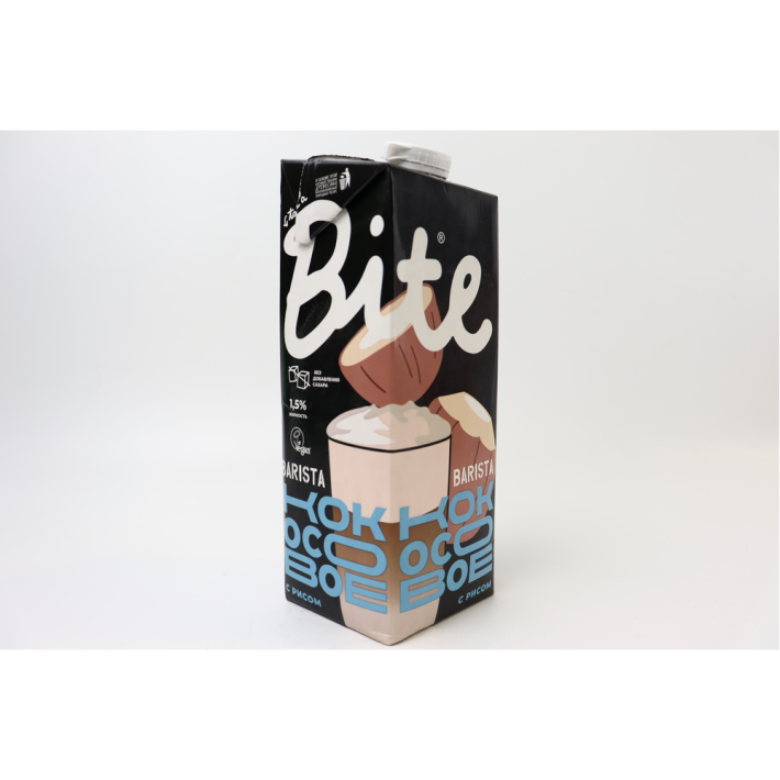 МОЛОКО BITE РАСТИТЕЛЬНОЕ BARISTA КОКОСОВОЕ С РИСОМ 1Л
