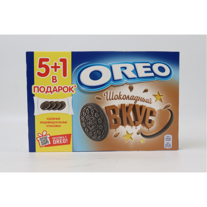 Печенье Oreo с Какао и начинкой со вкусом шоколада 228 г