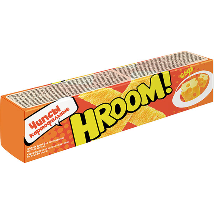 Чипсы Hroom со вкусом сыра 40 г