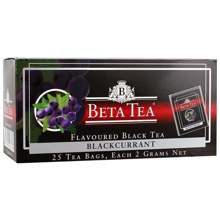Чай Beta черная смородина ированный 50 г