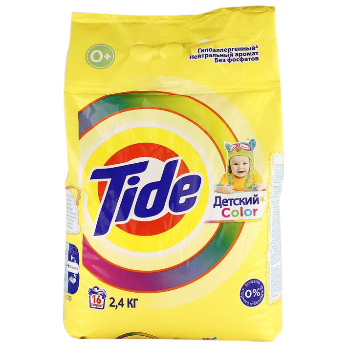 Порошок Tide автомат детский color 2,4 кг