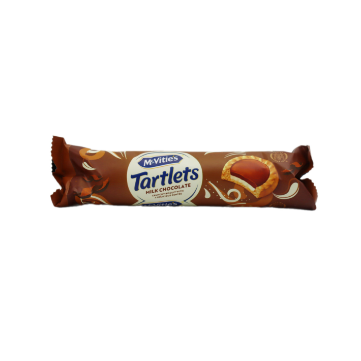 ПЕЧЕНЬЕ MCVITIE’S TARTLETS ШОКОЛАД С МОЛОЧНЫМ КРЕМОМ 100ГР
