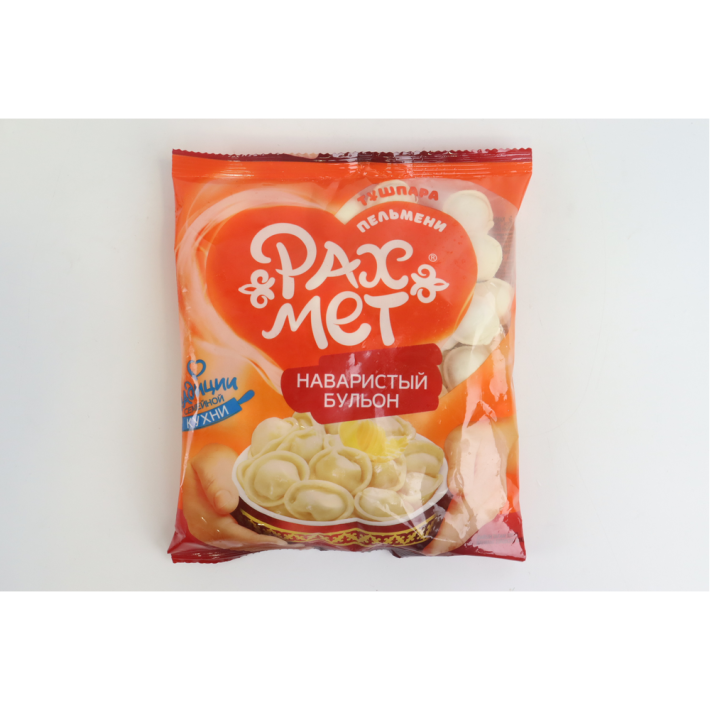 ПЕЛЬМЕНИ РАХМЕТ «НАВАРИСТЫЙ БУЛЬОН» 350гр*24