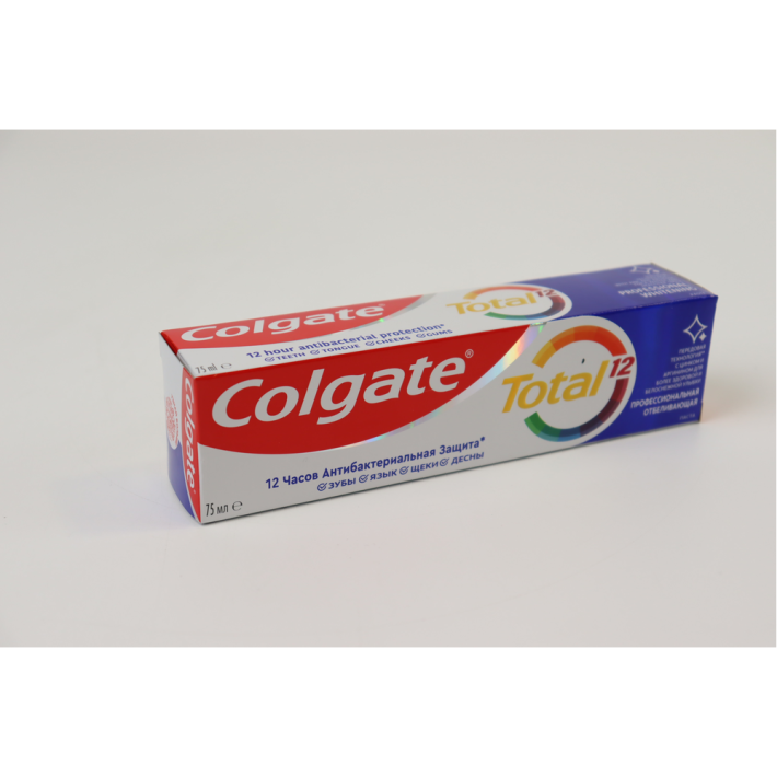 Паста зубная Colgate тотал профессионально  отбеливание 75 мл