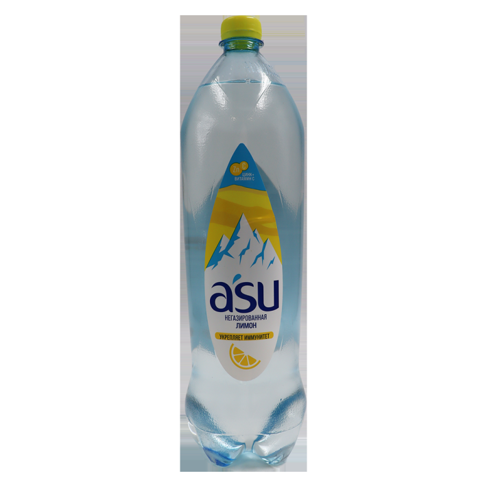 Вода Asu лимон 1,5 л