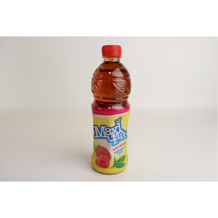 ЧАЙ MAXI ЧАЙ ЧЕРНЫЙ МАЛИНА 0,45Л ПЭТ