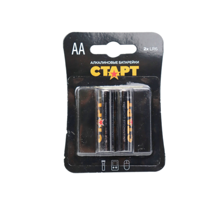 БАТАРЕЙКИ АЛКАЛИНОВЫЕ СТАРТ LR6-BL2 N АА