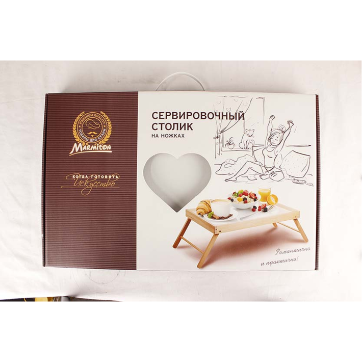 Столик сервировочная Marmiton на ножках 52х33х4 см