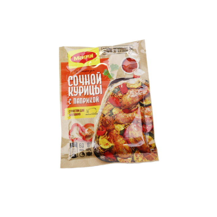 Магги сочная курица с паприкой 34 г