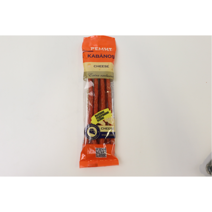 Колбаски Kabanos cheese нарезка 70 г