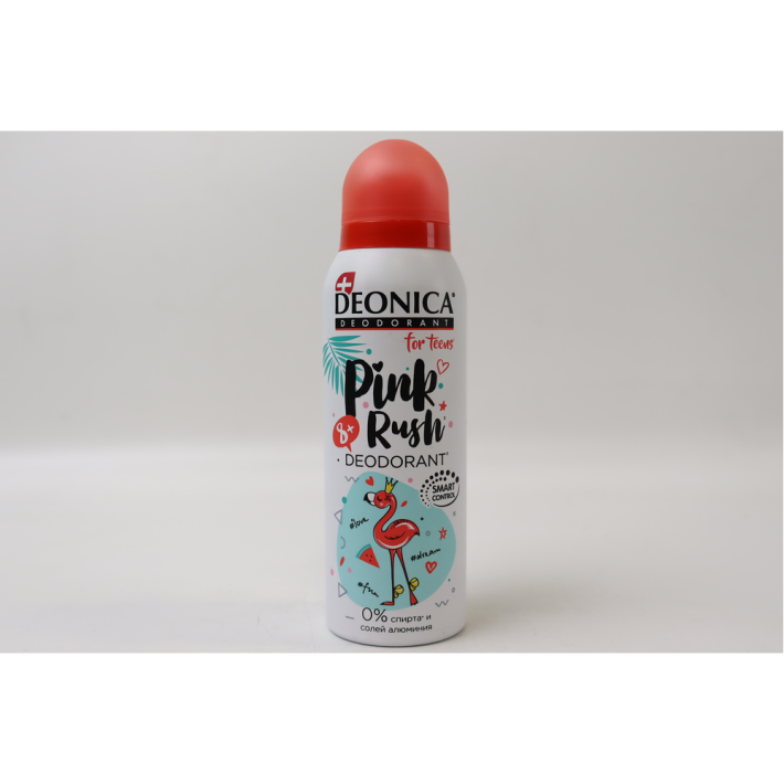 ДЕЗОДОРАНТ DEONICA FOR TEENS PINK RUSH СПРЕЙ 125МЛ