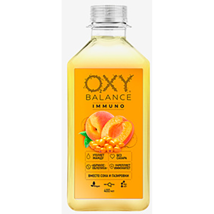 НАПИТОК OXY BALANCE ИММУНО АБРИКОС-ОБЛЕПИХА 400МЛ