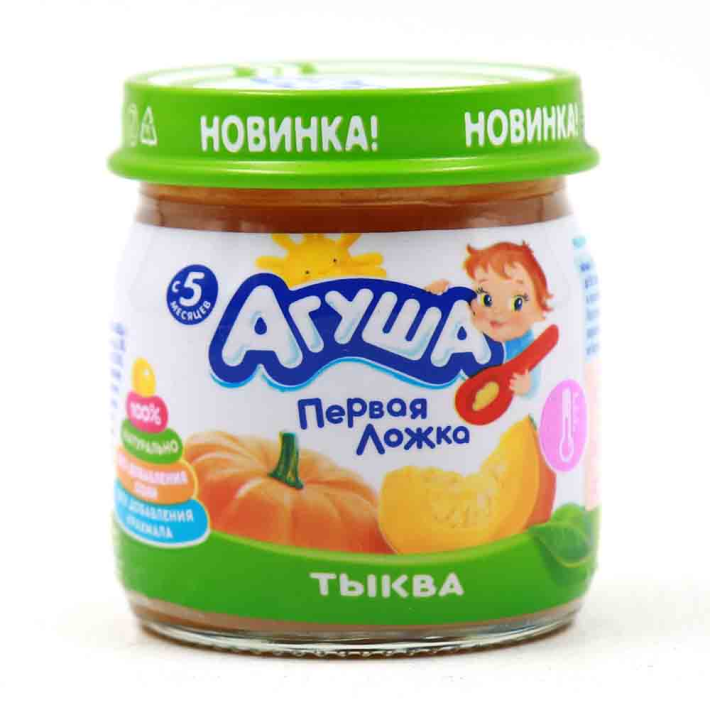 Пюре овощное Агуша тыква 80 г