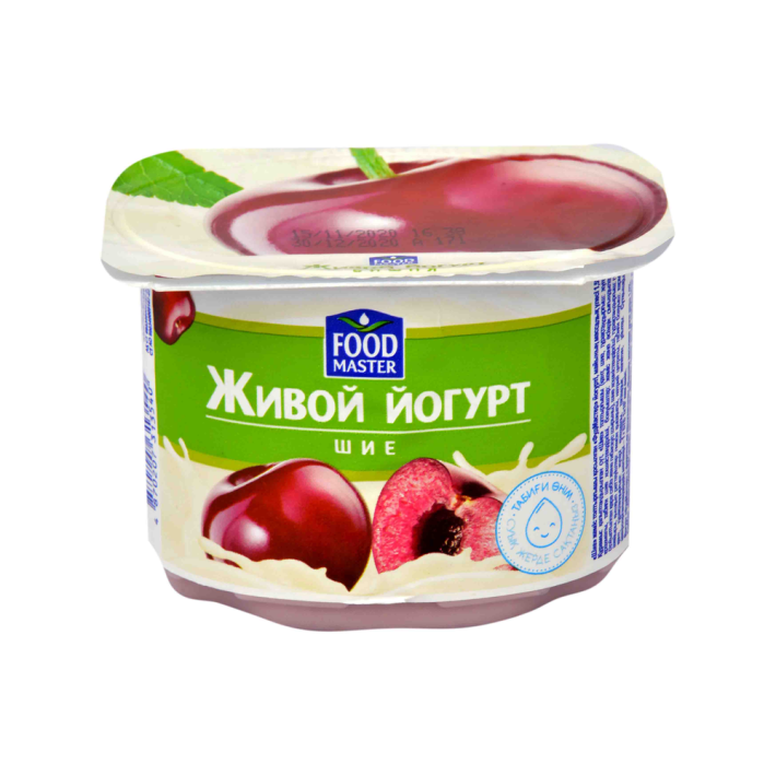 Йогурт FoodMaster живой вишня 1,5% 110 г