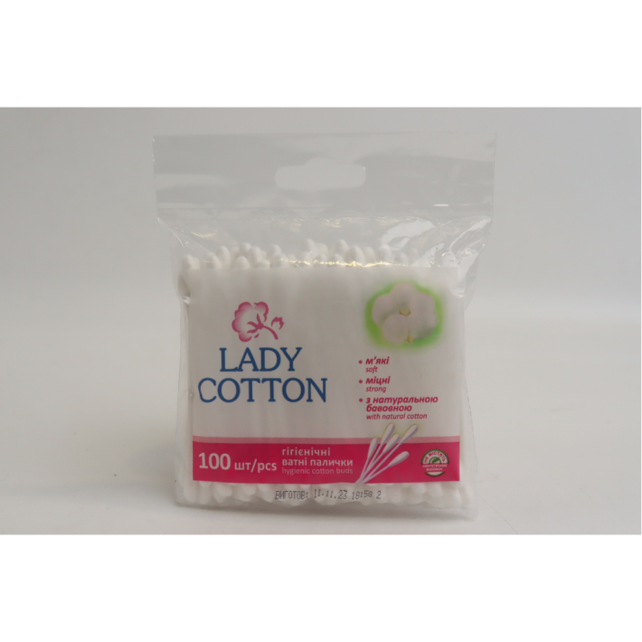 Ватные палочки Lady Cotton 100 шт