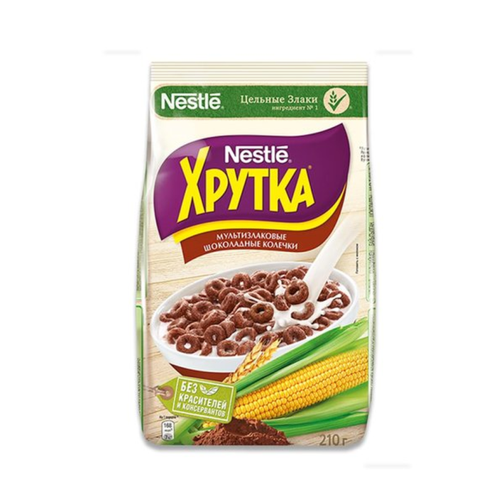 Завтрак готовый Хрутка колечки 210 г