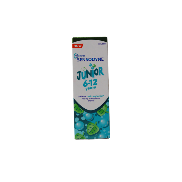 ПАСТА ЗУБ SENSODYNE PRONAMEL JUNIOR ДЛЯ ДЕТЕЙ 6-12 ЛЕТ 50МЛ