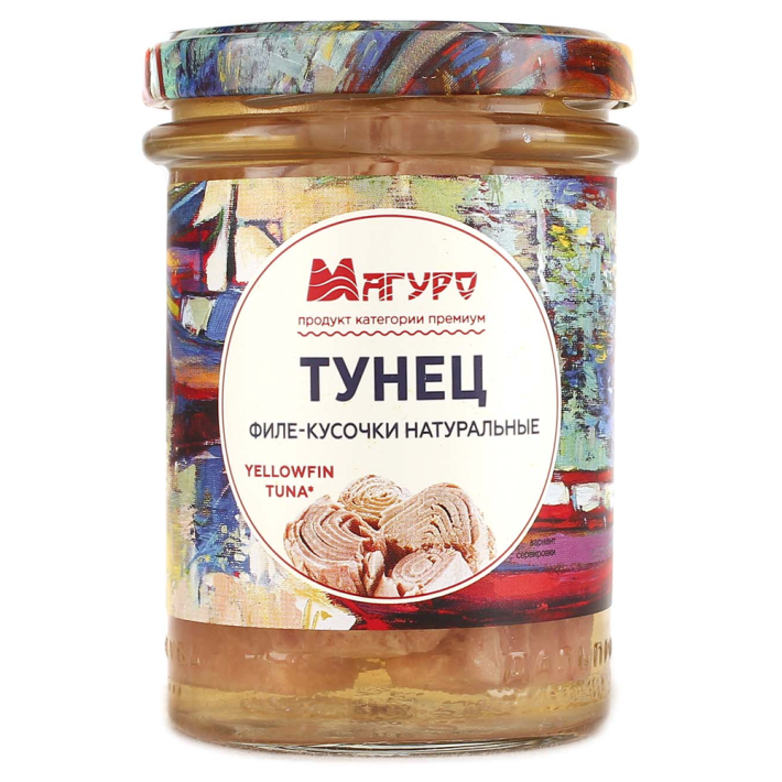Тунец филе Магуро натуральный 200 г