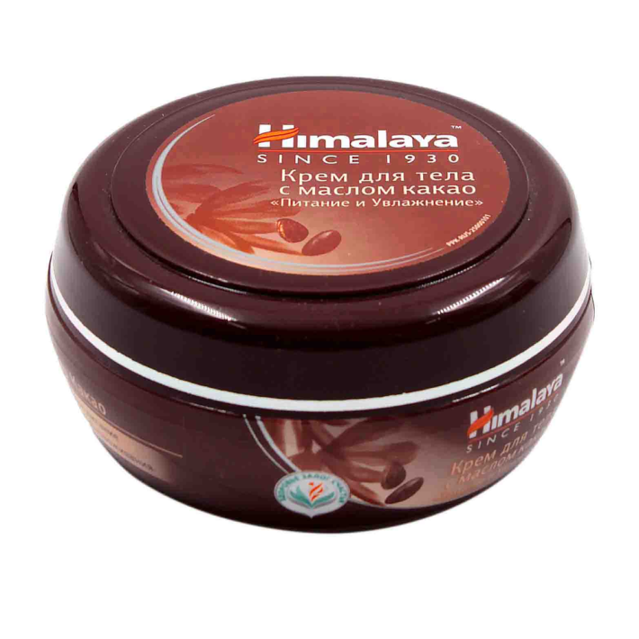 Крем для тела himalaya herbals с маслом какао питательный увлажняющий 50 мл