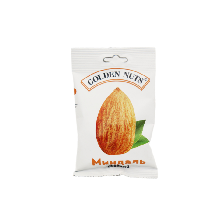 МИНДАЛЬ GOLDEN NUTS 50ГР