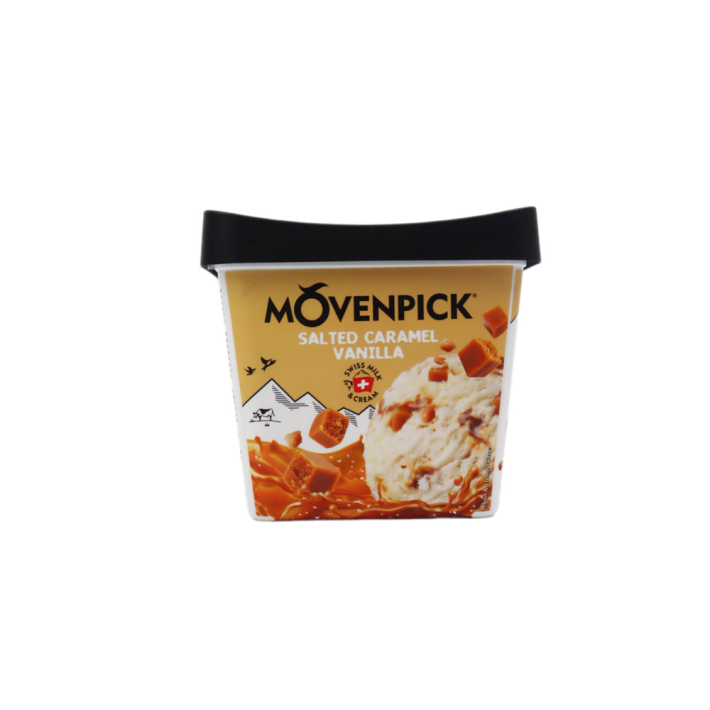МОРОЖЕНОЕ MOVENPICK СОЛЕНАЯ КАРАМЕЛЬ ВАНИЛЬ 900МЛ