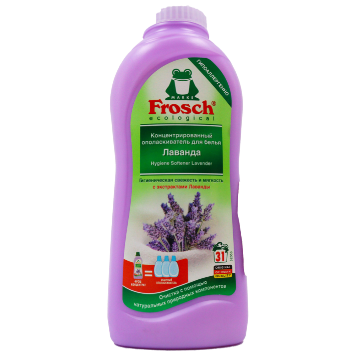 ОПОЛАСКИВАТЕЛЬ FROSCH Д/БЕЛЬЯ ЛАВАНДА КОНЦЕНТРИР. 750МЛ