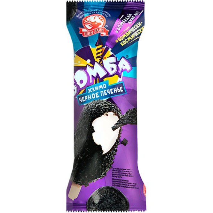 Мороженое Бомба Эскимо Шоколадное печенье 90 г