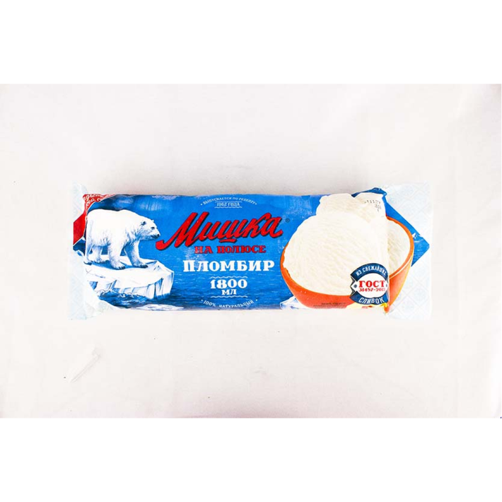 Мороженое Мишка на Полюсе пломбир Ваниль 900 г