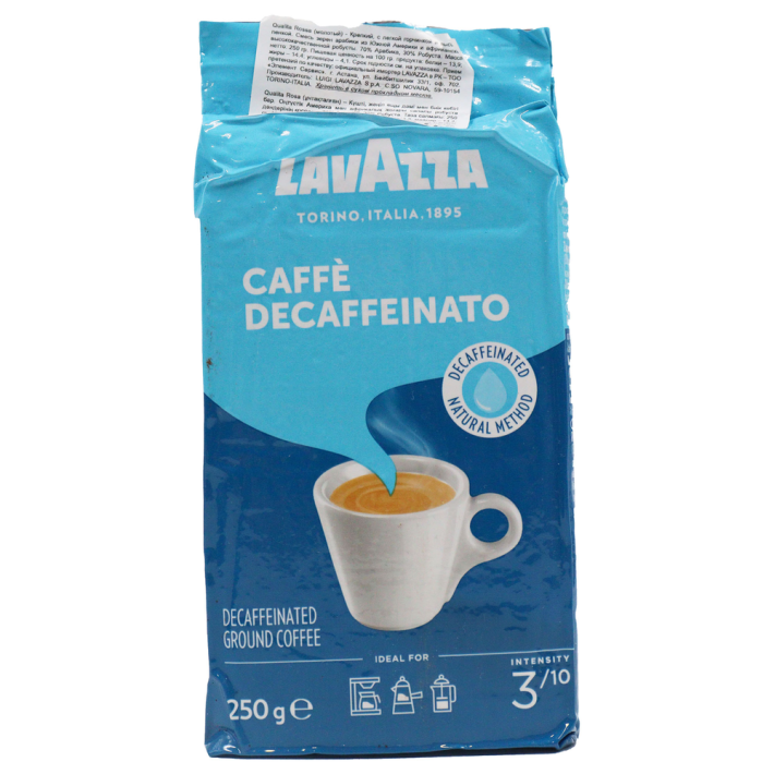 Кофе Decaffienato молотый 250 г