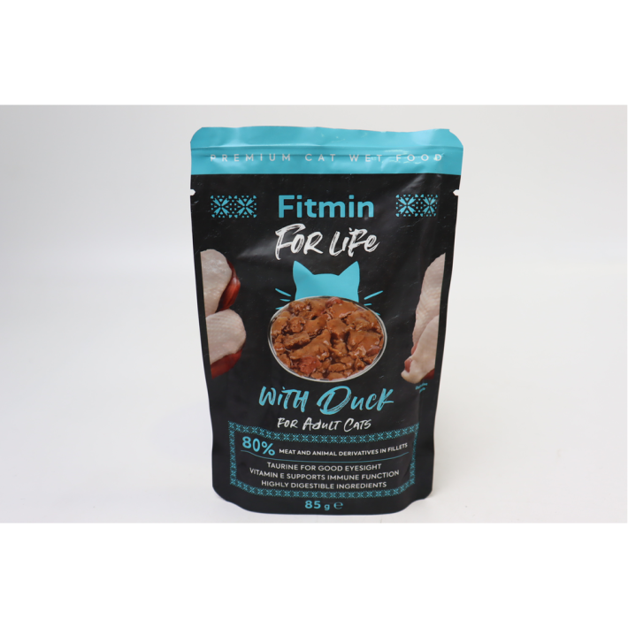 ПАУЧ Д/КОШЕК FFL УТКА ДЛЯ ВЗРОСЛЫХ 85ГР