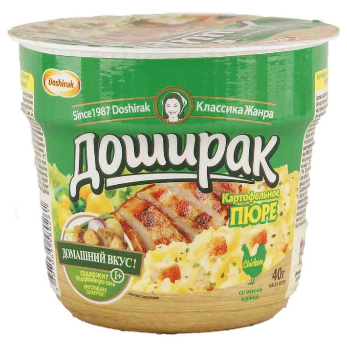 Картофельное пюре Доширак курица 40 г