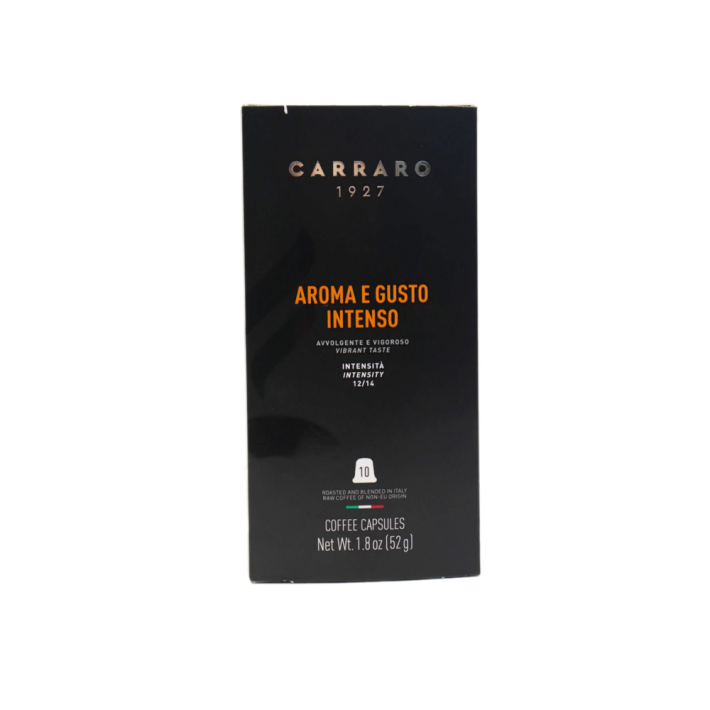 КОФЕ В КАПСУЛАХ CARRARO AROMA E GUSTO ДЛЯ NESPRESSO 95ГР