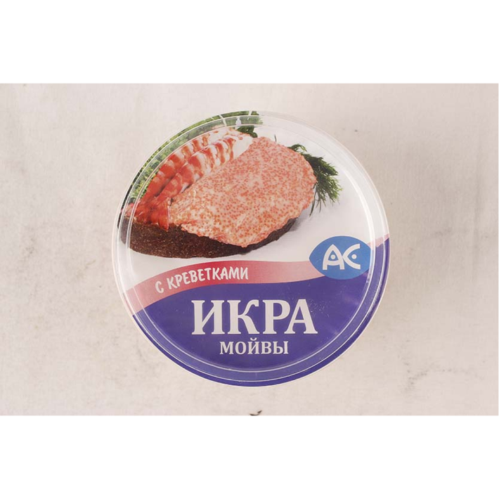 Икра Ас мойвы с креветками в соусе 180 г