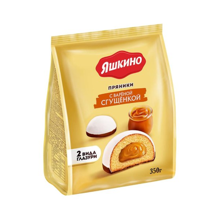 Пряники Яшкино с вареной сгущенкой