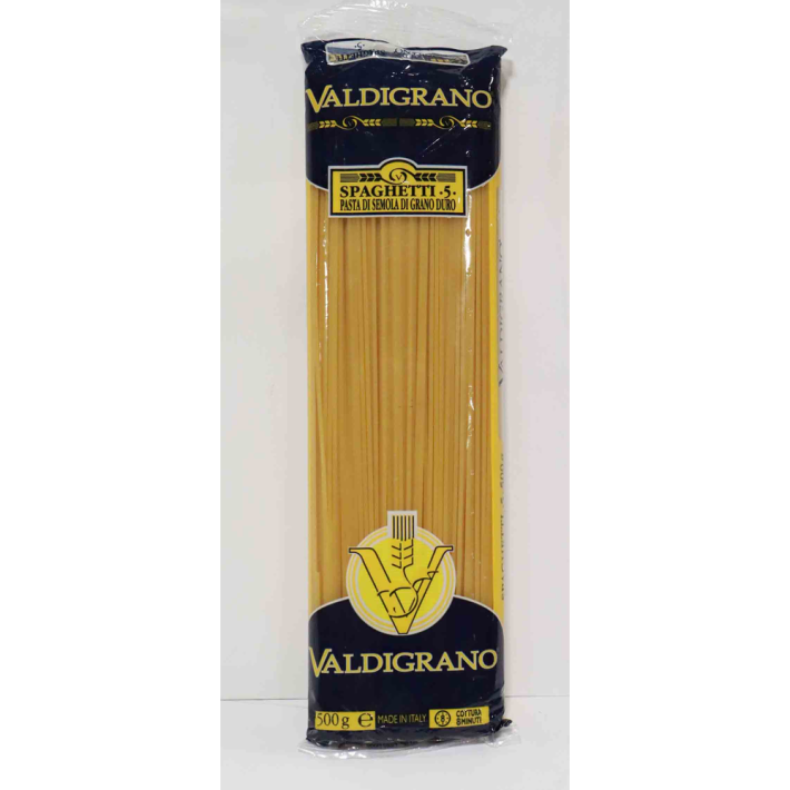 ИЗДЕЛИЯ МАКАРОННЫЕ VALDIGRANO №5 SPAGHETTI 500ГР