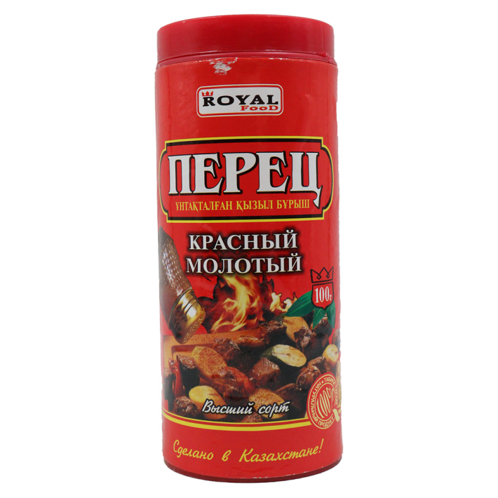ПЕРЕЦ ROYAL FOOD КРАСНЫЙ МОЛ ТУБА 100ГР