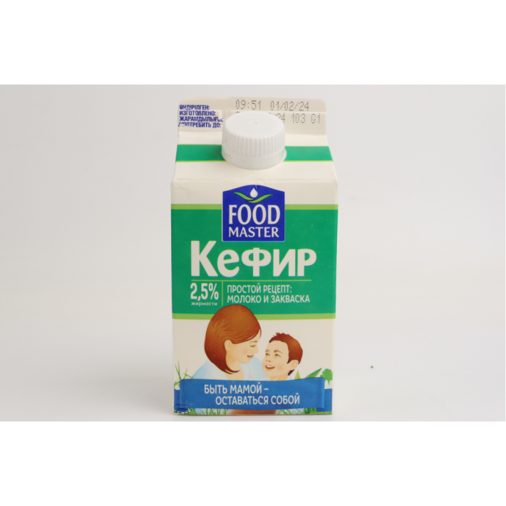Кефир Food Master 2,5% 500 мл