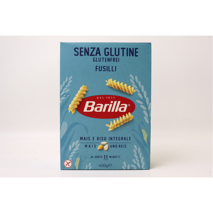 ИЗДЕЛИЯ МАКАРОННЫЕ BARILLA ФУЗИЛЛИ БЕЗ ГЛЮТЕНА 400ГР