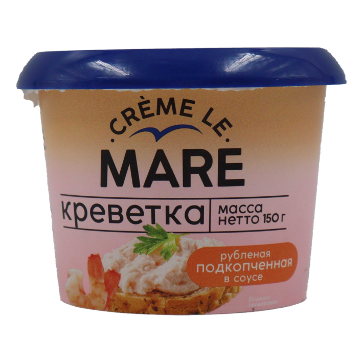 КРЕВЕТКА БАЛТИЙСКИЙ БЕРЕГ ПОДКОПЧЕНАЯ В СОУСЕ 150ГР