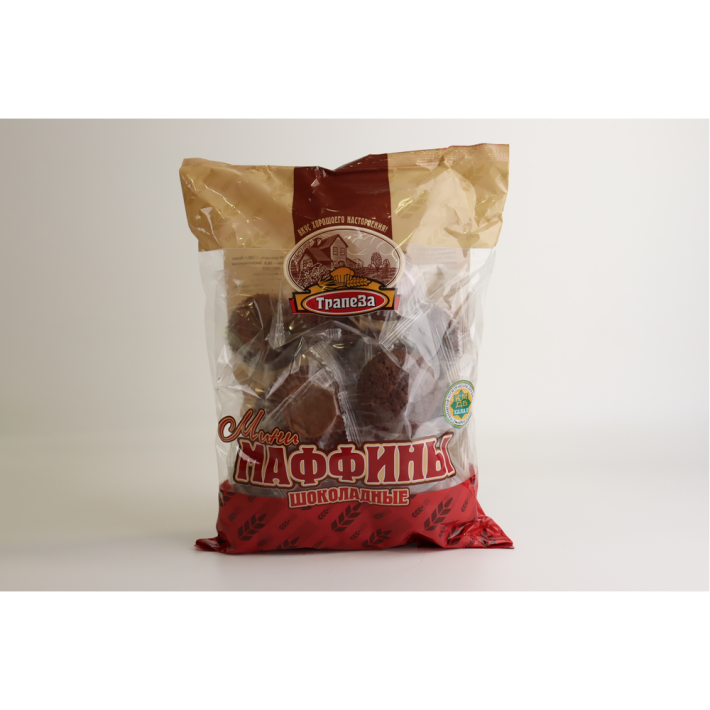 МИНИ МАФФИНЫ ШОКОЛАДНЫЕ ТРАПЕЗА 450ГР