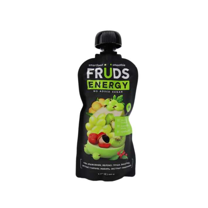 FRUDS ГРУША-ЯБЛОКО-КИВИ-КРЫЖОВНИК SMARTFOOD SMOOTHIE 150ГР